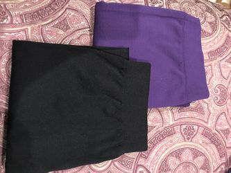 Fleece lined full leggings size M