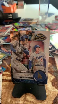 Topps Gold Label Freddie Freeman Dodgers Baseball Card