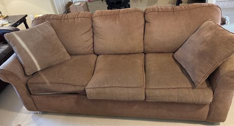 FREE — 2 Couches + Large Storage Coffee Table