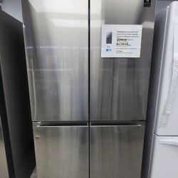 SAMSUNG  BESPOKE  4 DOOR REFRIGERATOR  WITH ICE MAKER 1 YEAR WARRANTY 1/ AÑO DE GARANTIA POR ESCRITO 