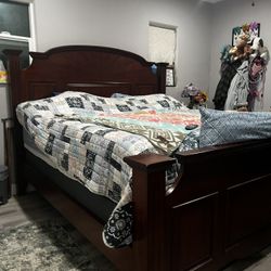 King Size Wooden Bed Frame