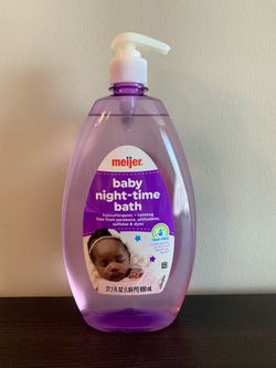 Meijer 27.1oz Baby Night-Time Bath