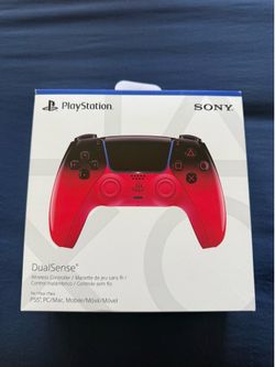 PS5 Controller Techno Red