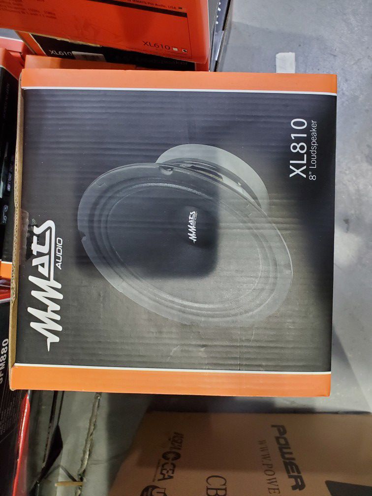 Mmats xl810 8 inch loudspeaker mid pro audio super cheap new