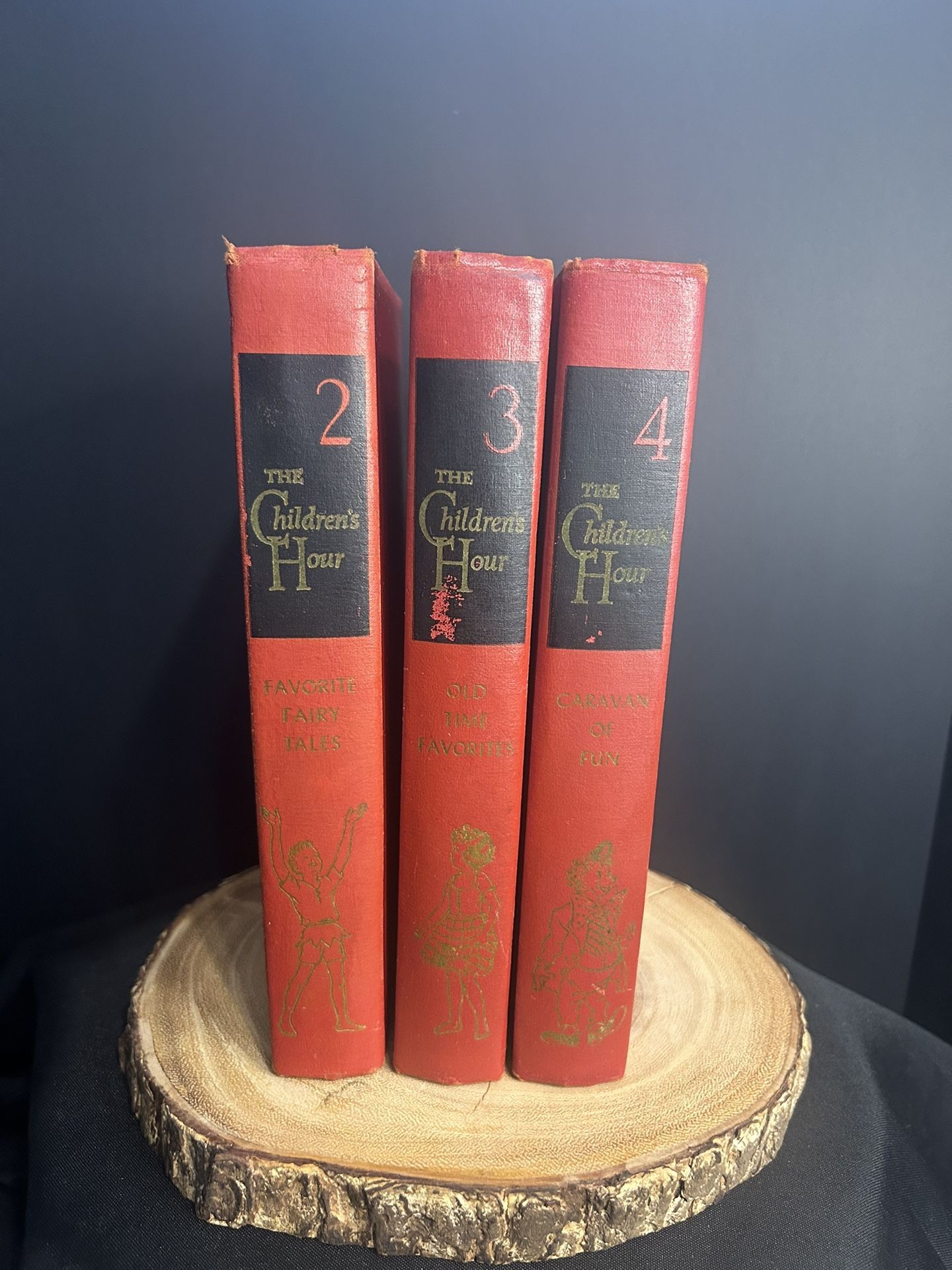 Vintage 1950’s “The Children’s Hour” Books Set of 3 Hardcovers