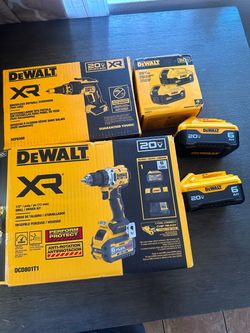 DeWalt 20V XR Tool Bundle with Batteries