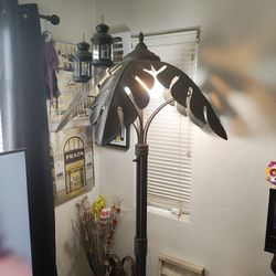 7ft Tall Brass Indoor Outdoor Lamp 