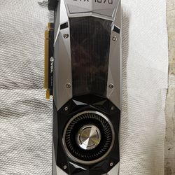 Nvidea GeForce GTX 1070 Founders Edition GPU