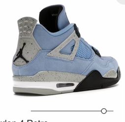 Jordan’s 4  university blue
