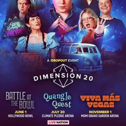 Dimension 20 Tickets