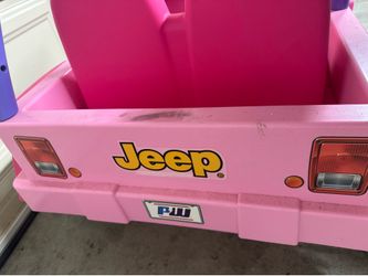 Princess Jeep with charger and 2 batteries