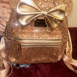 Disney Gold Bag 