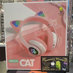 Cat Ear Wireless Headphones 