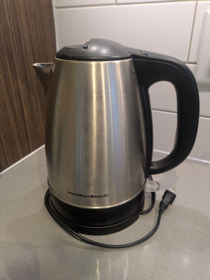 Stainless Steel Hamilton Beach Electric Kettle 