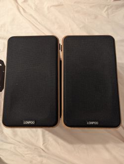 LONPOO Bookshelf Speakers