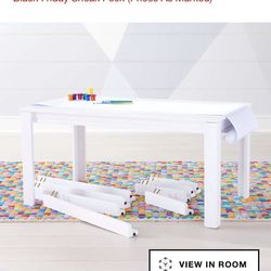 Kids Craft Table With 2 Benches
