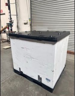 Uline Collapsible Bulk Container with Lid