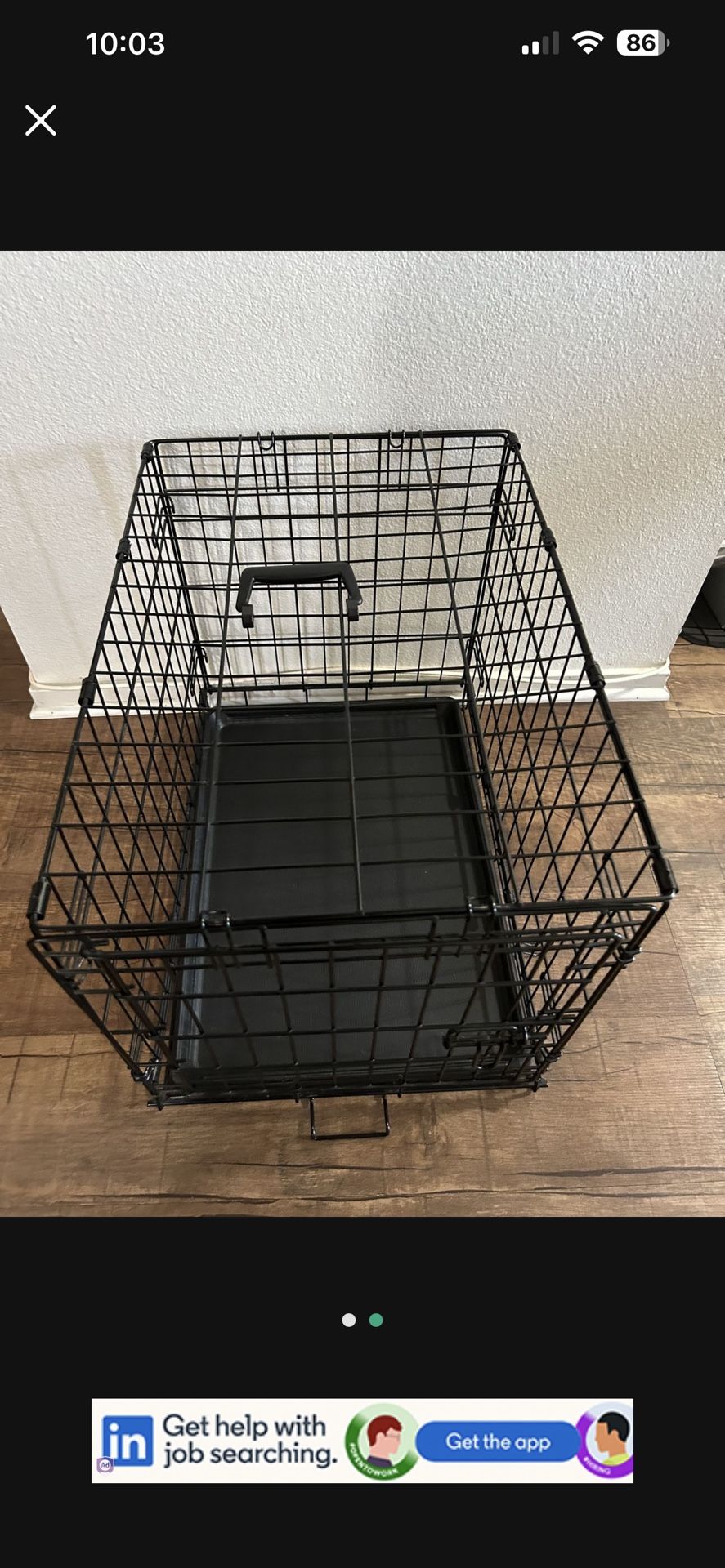 Dog Cat Bed Crate