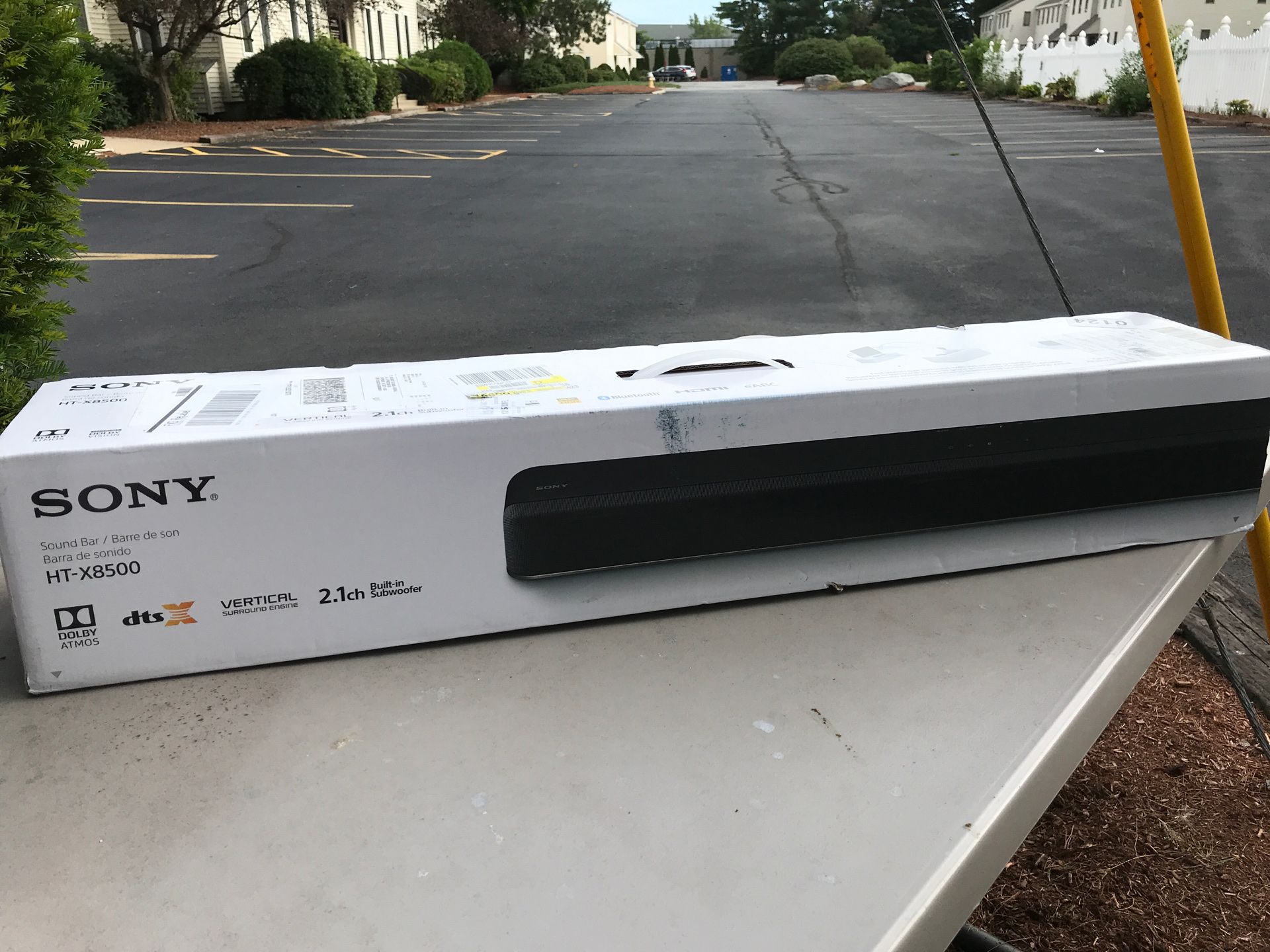 Sony sound bar HT-x8500