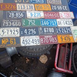 Vintage Plates From The 50's