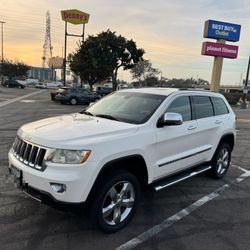 2012 JEEP GRAND CHEROKEE OVERLAND