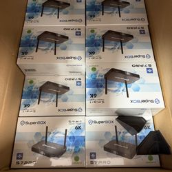 🔥SUPERBOX S7 PRO S7 MAX S7 ULTRA VSEEBOX - BRAND NEW, SEALED - AUTHORIZED DEALER🔥