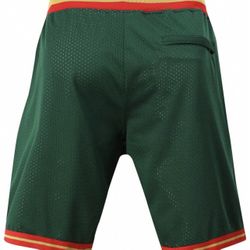 Sonic’s Throw Back  Shorts With Pockets Mesh Embroidered 