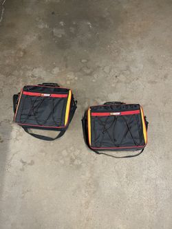 Set Of 2 Nascar Tote Seat Cushions With Phone Holder