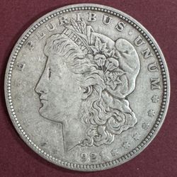 1921 D Morgan Silver Dollar 90% Silver