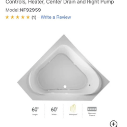 Jazcuzzi tub 60 x 60