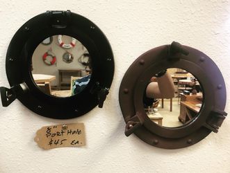 8” Porthole Mirrors