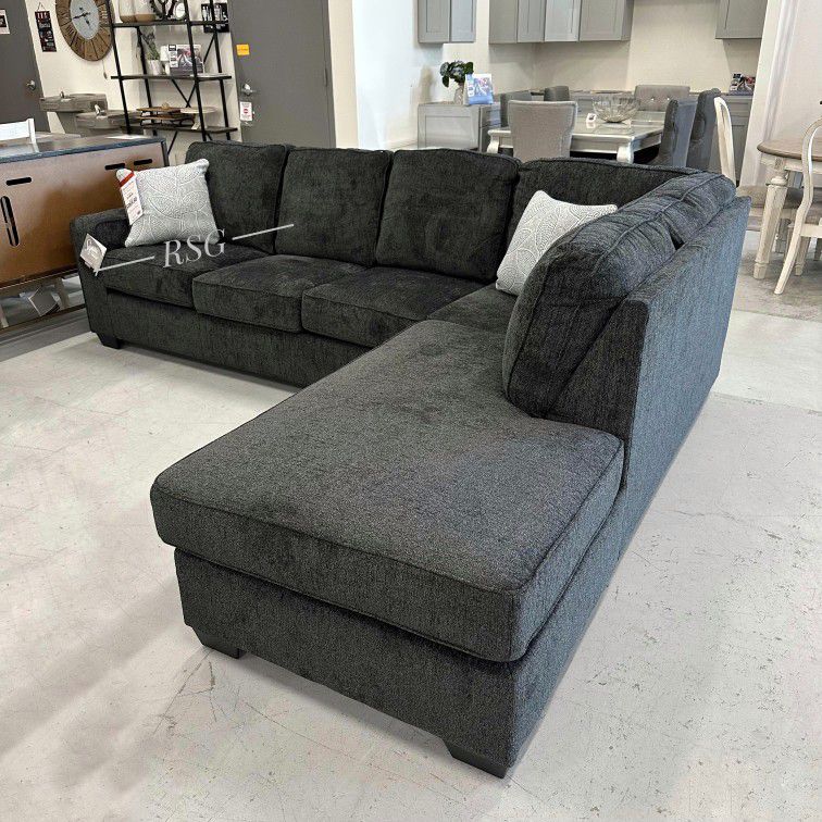 Grey Sectional Couch With Sleeper ⭐ Sectional, Couch, Sofa, Loveseat, Mattress, Bed, Chair, Table, ......