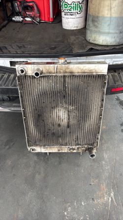 Clean all aluminum radiator