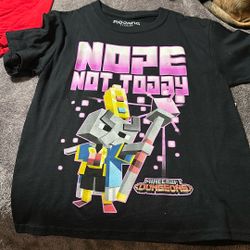 Minecraft Dungeons Shirt New W/Tags Size XL (tenagers)