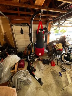 Everlast mma/ boxing bag and speed bag