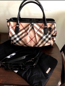 Authentic Burberry Diaper Bag