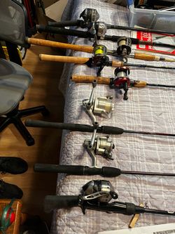Rod and reels