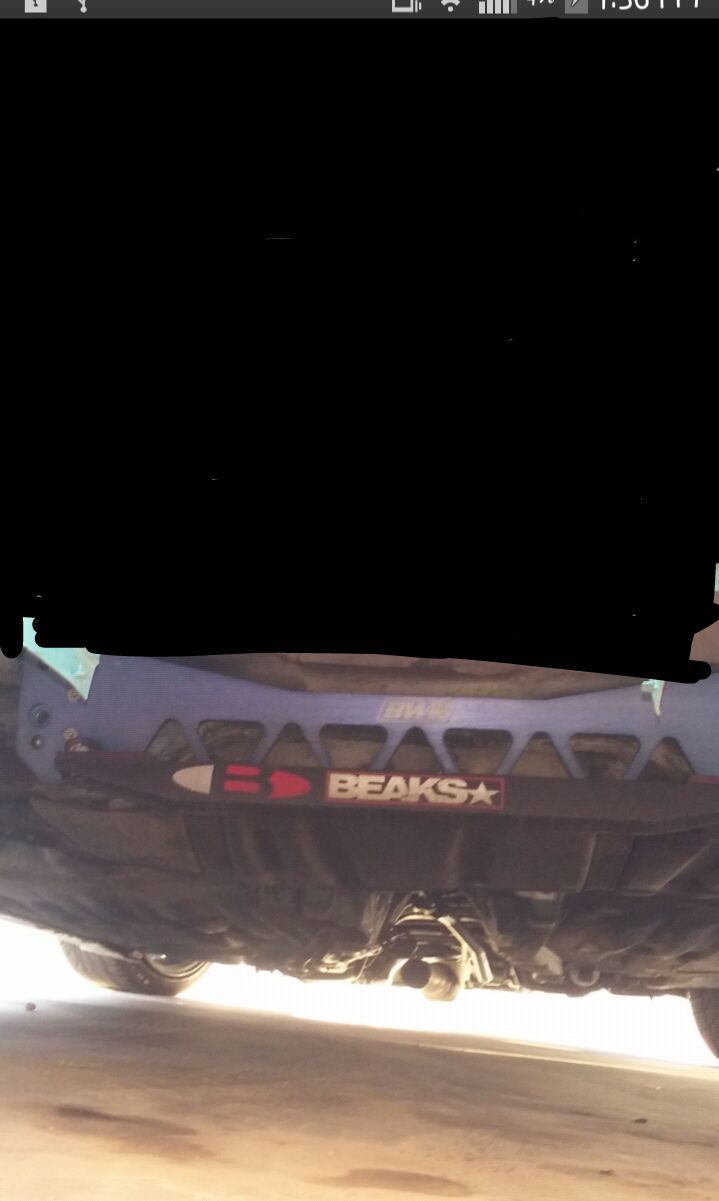 Ek 96-00 honda civic bwr subframe and beaks bar