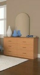 Brand New | 6-Drawer Dresser & Mirror | Delivery Available