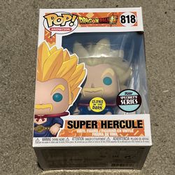 Funko Pop! Vinyl: Dragon Ball - Super Hercule (Glows in the Dark) #818 Specialty