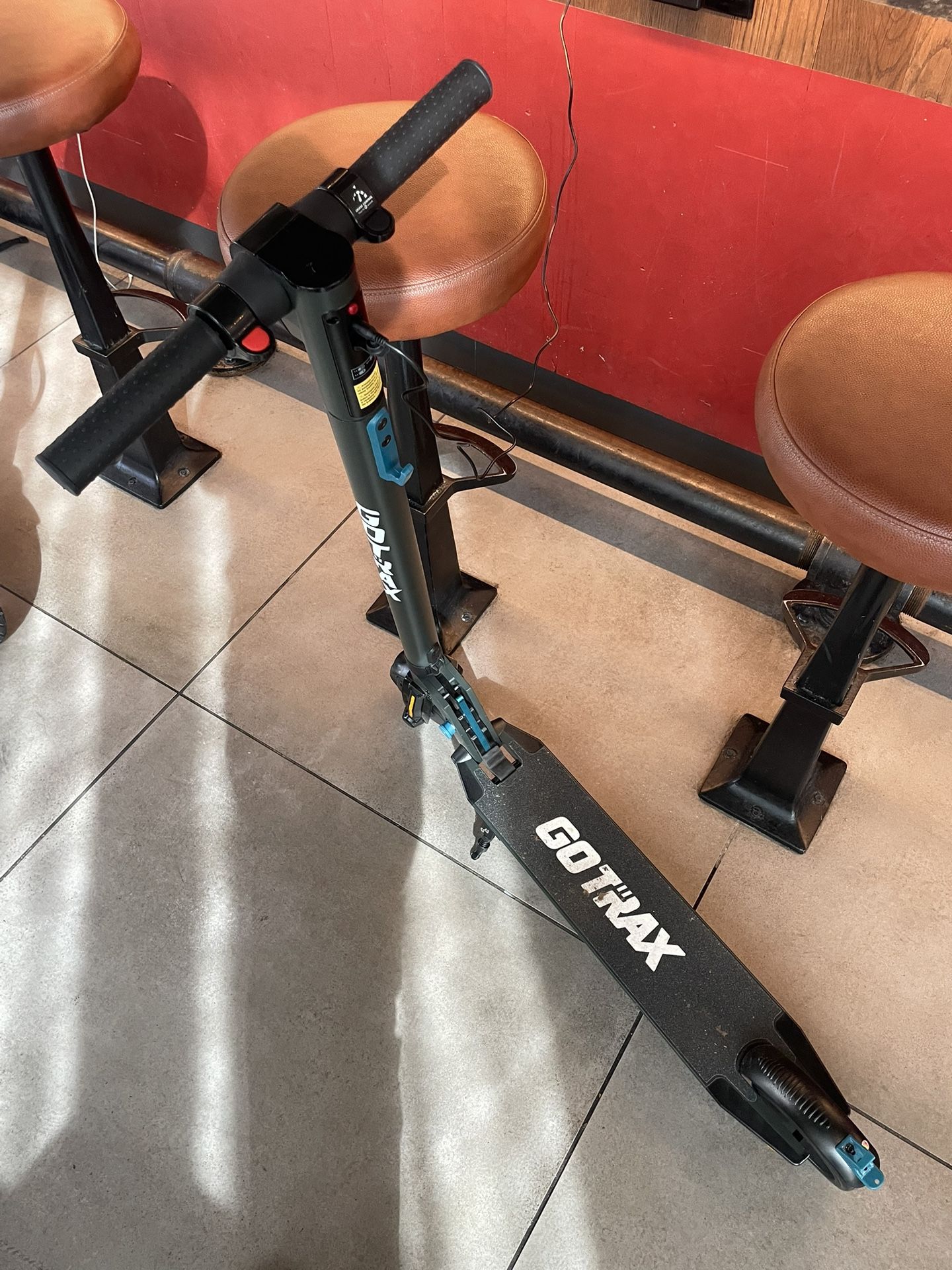 Blue & Black GoTrax Electrical Scooter 12 mi