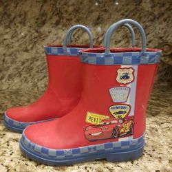 Lightning McQueen Rain Boots Size 13 Disney Store