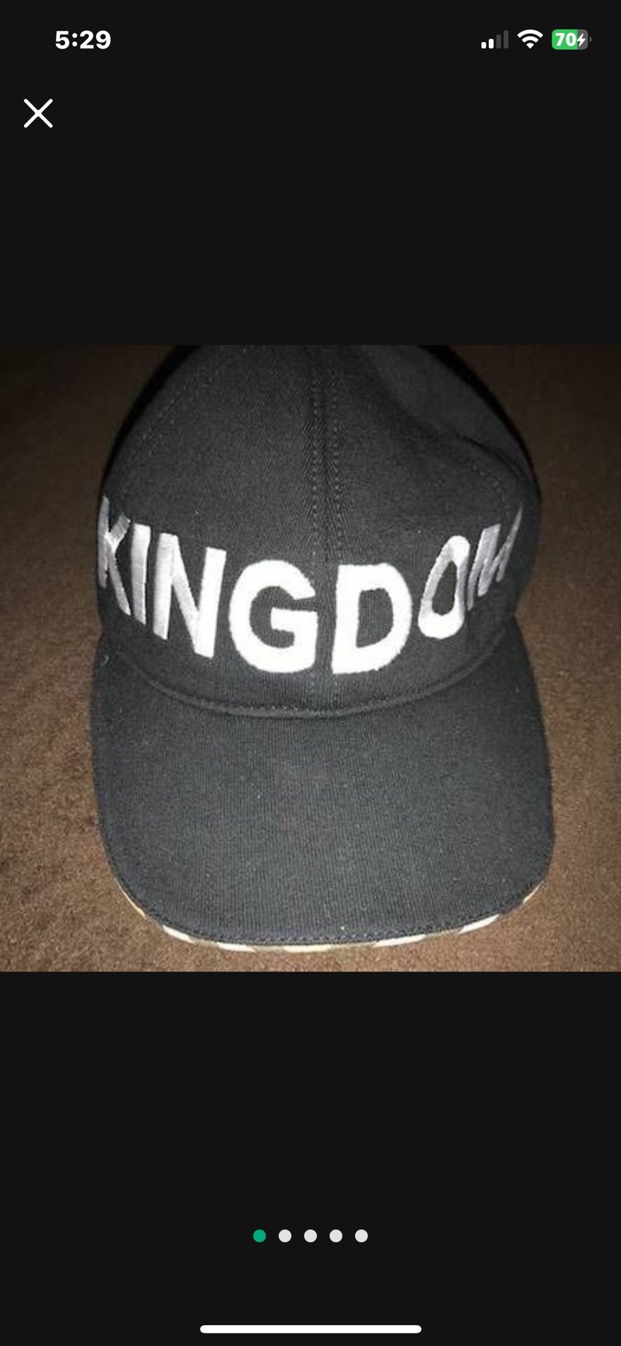Authentic Burberry Kingdom hat Authentic Was $345 + Tax