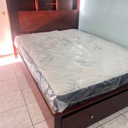 Cama Queen Size Nueva En Su Caja