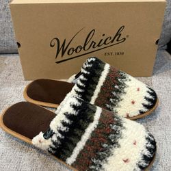 Brand New Woolrich Men's Slippers Size 11 