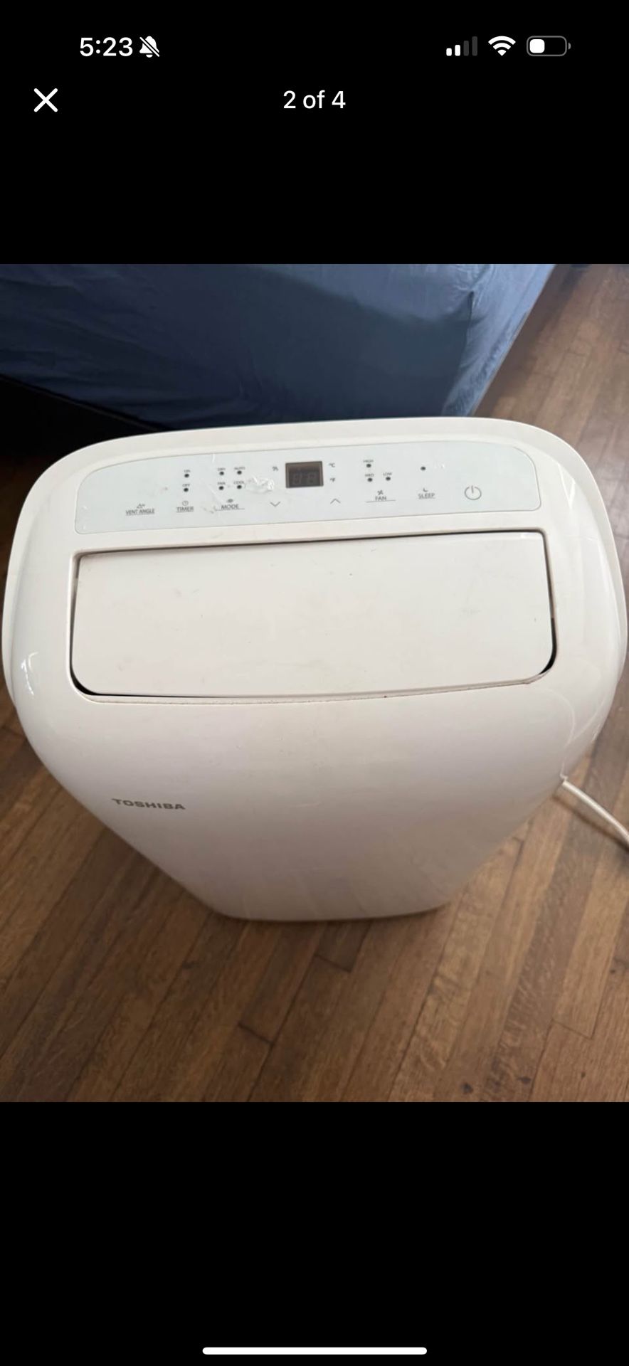 Toshiba Portable Air Conditioner