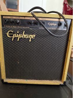 Practice amp vintage 90s epiphone portable
