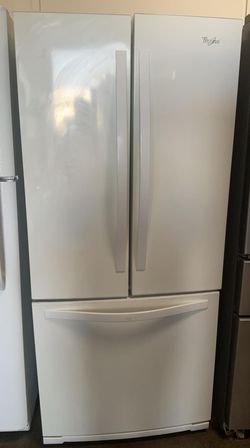 Whirlpool 3-Door  White Fridge
