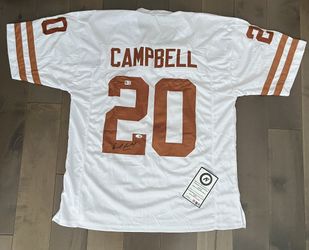 HOF Earl Campbell Autographed NFL And college Jersey With COA