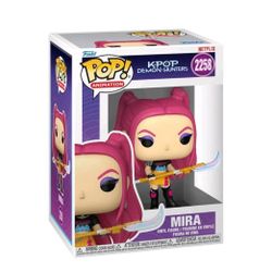Funko Pop! K-Pop Demon Hunters Mira #2258 w/ Premium Pop Protector (0.5mm)